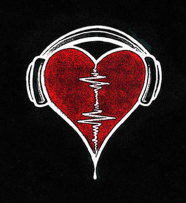 headphone heart